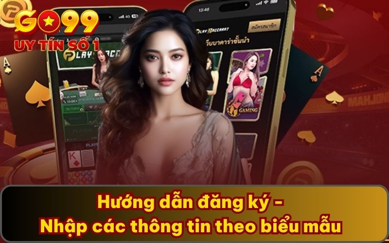 Hướng Dẫn Đăng Ký 4 Hướng dẫn đăng ký - Nhập các thông tin theo biểu mẫu đưa ra