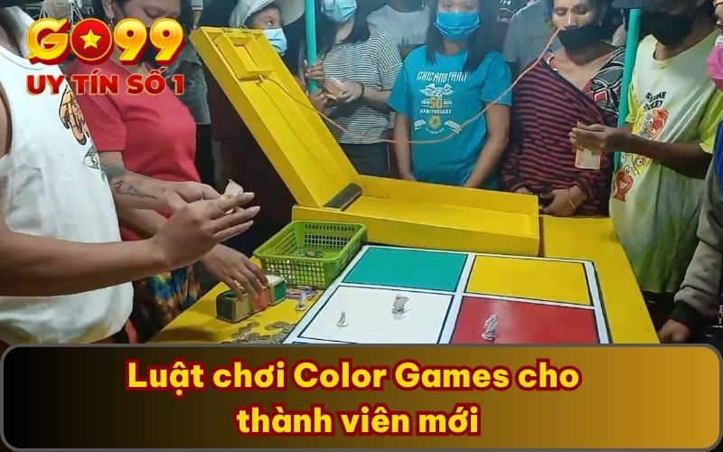 Color Games | Siêu Phẩm Hot Nhất GO99 Đầu Năm 2025 3 Luật chơi Color Games cho thành viên mới